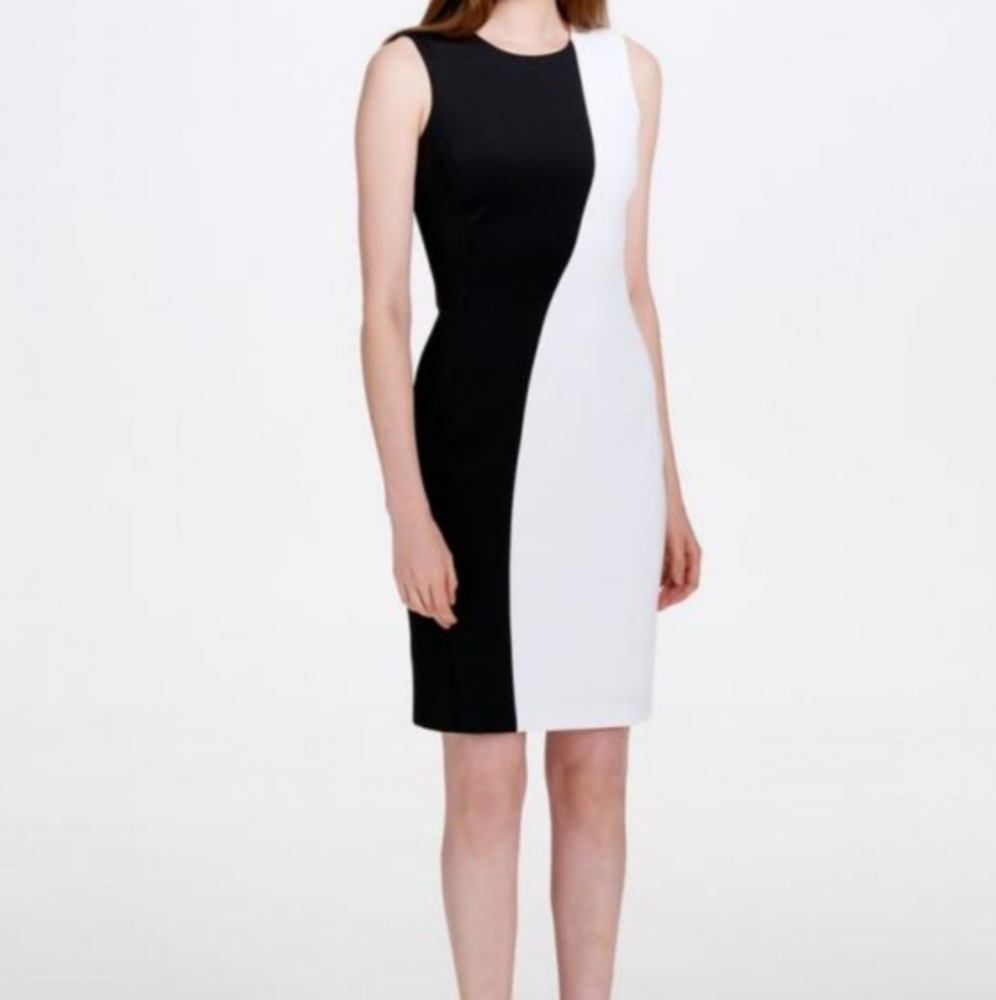 Calvin Klein Scuba Sheath dress